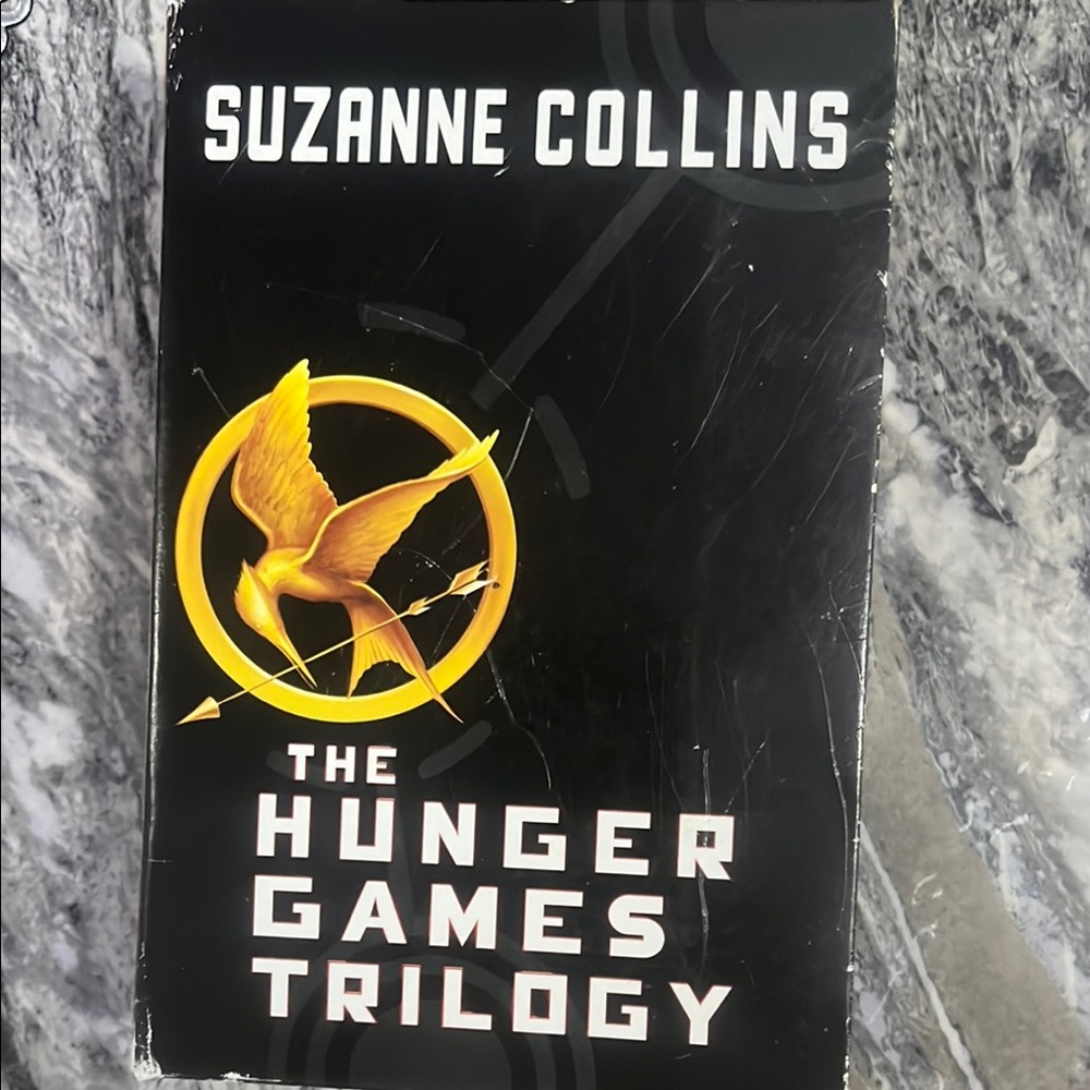 The Hunger Games Trilogy by - Black and Gold Edition